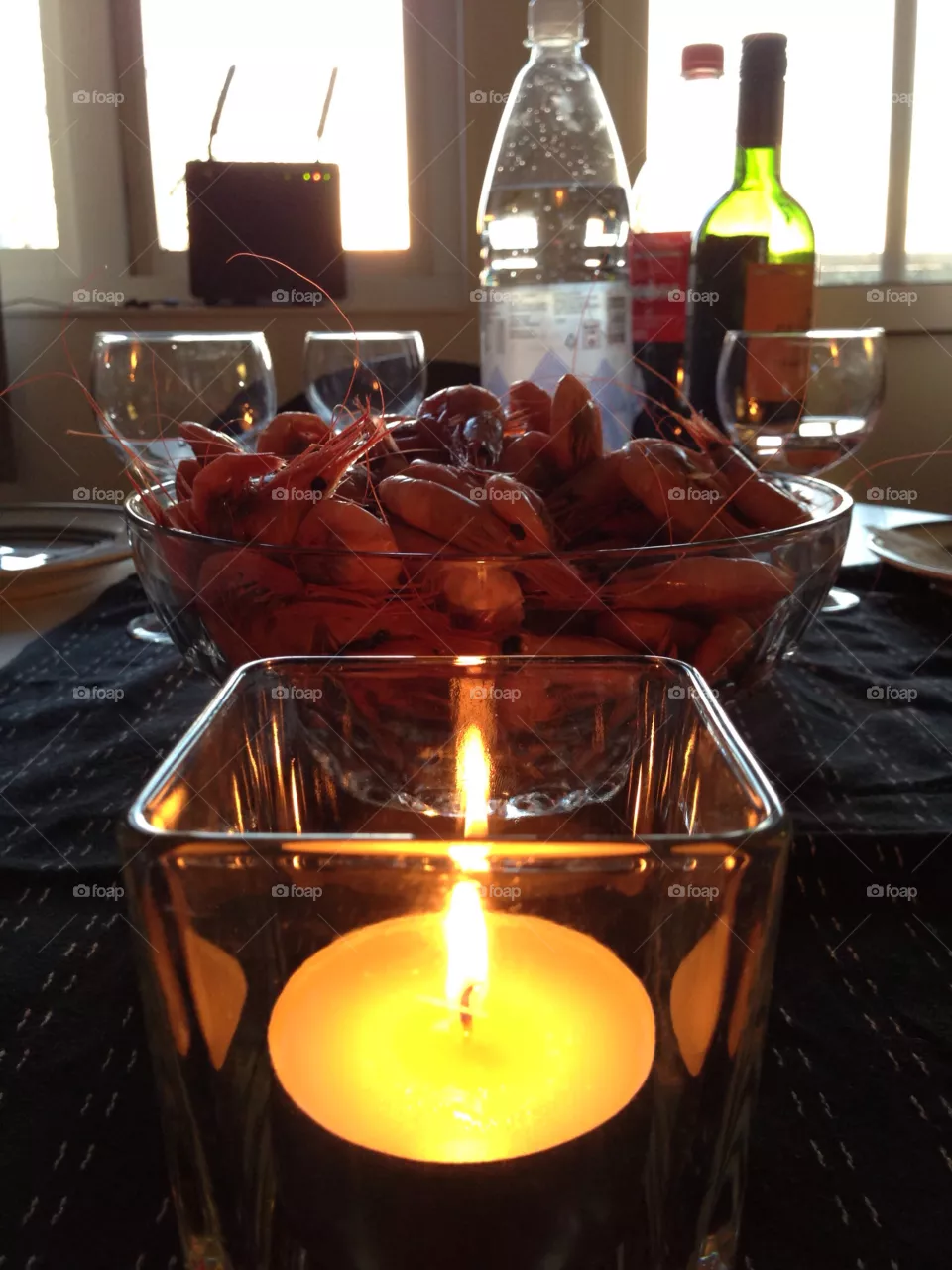 Candle, Candlelight, Flame, Wine, No Person