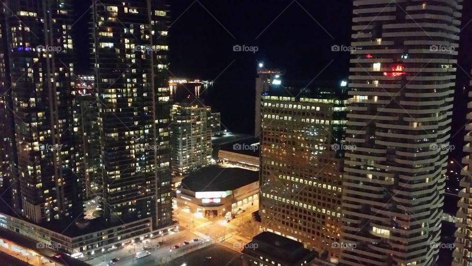 downtown Toronto skyline