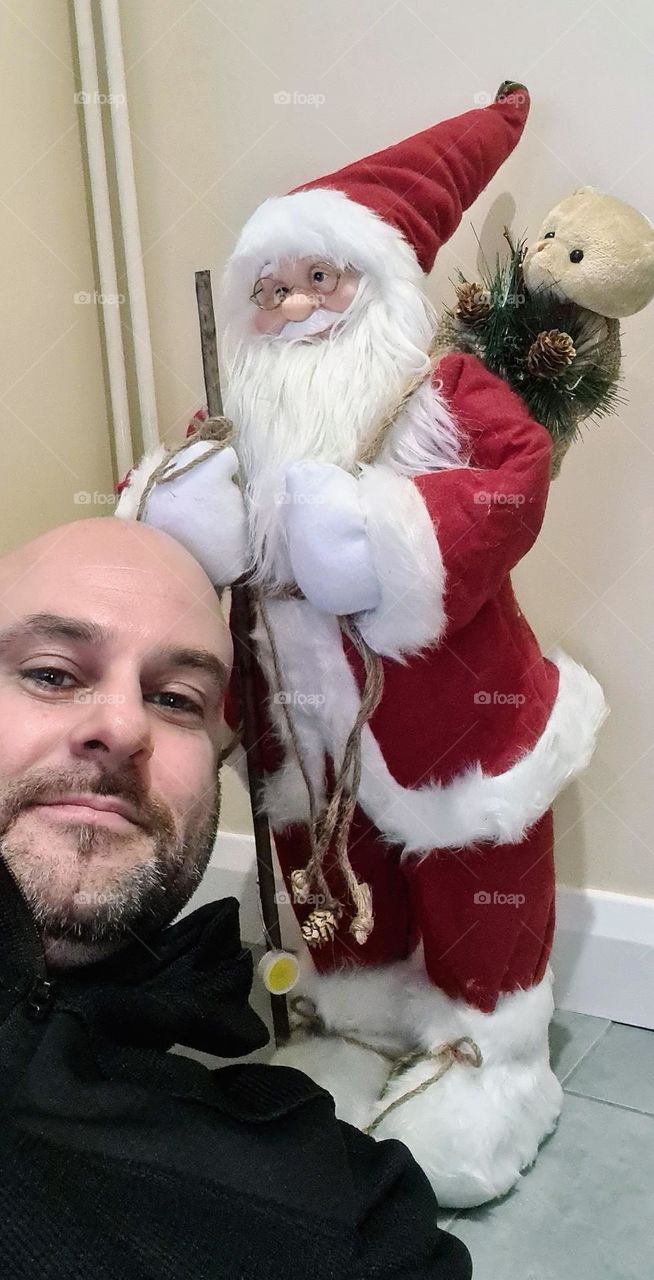 me and santa
