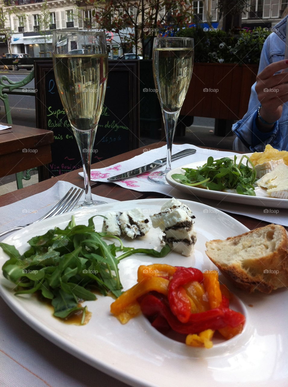 Parisian lunch 