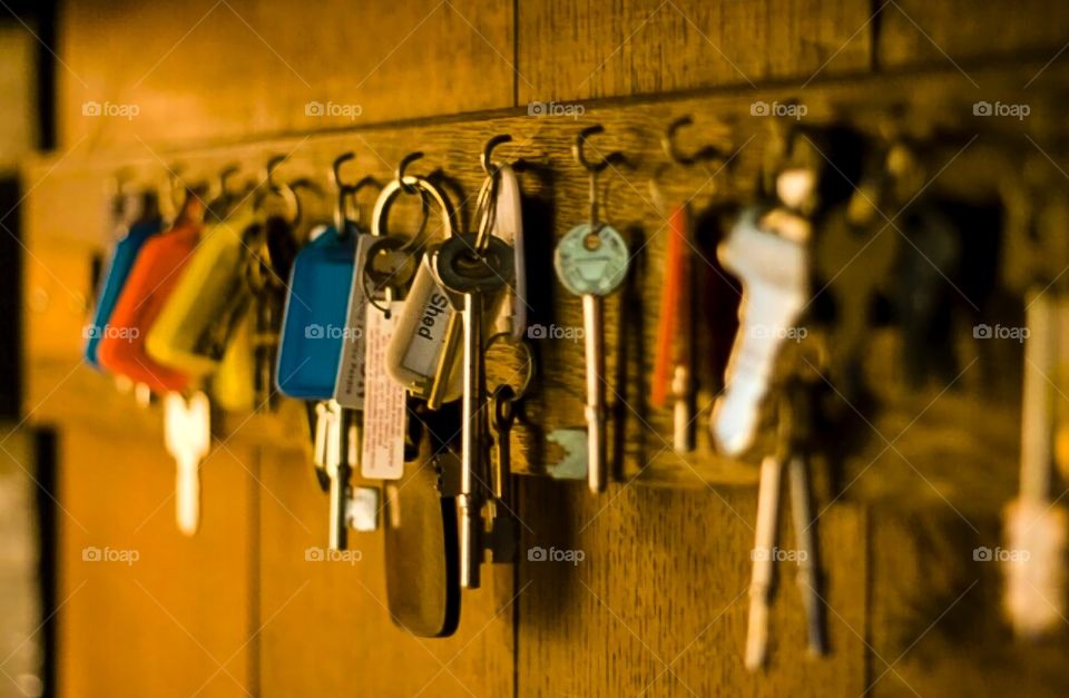 collection of keys