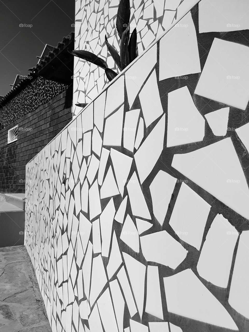 Tiled house wall in southern Spain....wonderful , eyecatcher , mosaic style