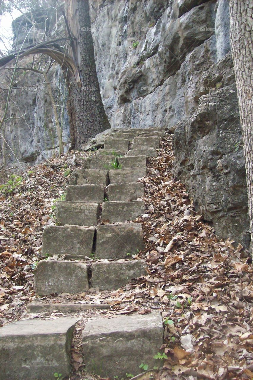 stone steps