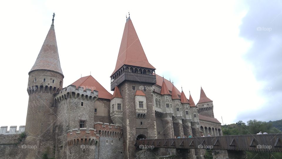 A Corvin castle in Romania