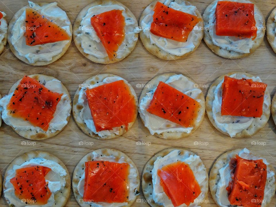 Salmon Hors D'oeuvres