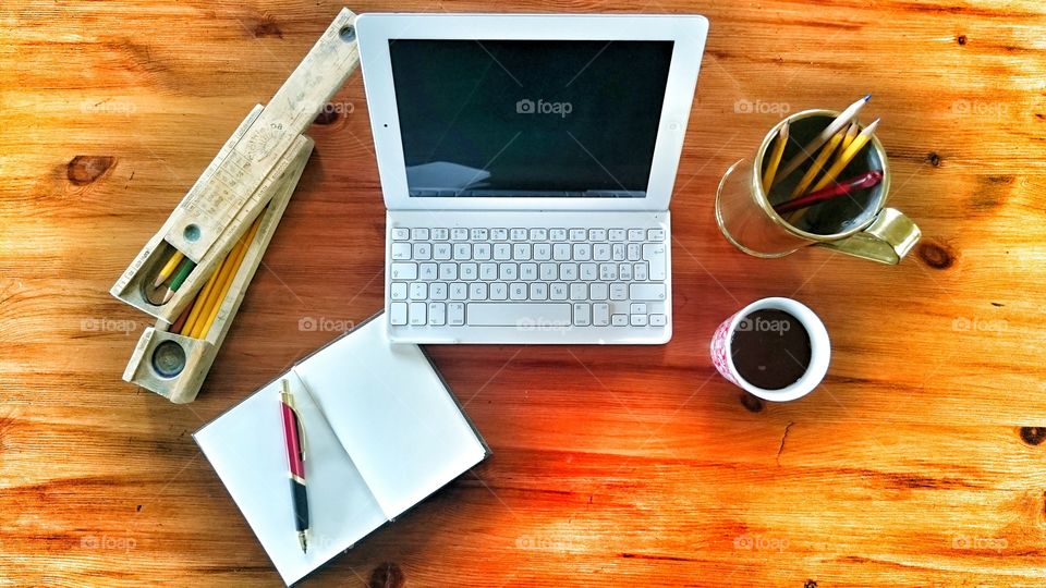 Desk from above II