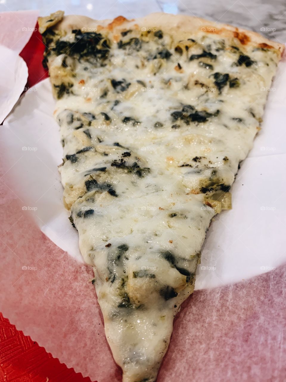 Spinach Artichoke Pizza 