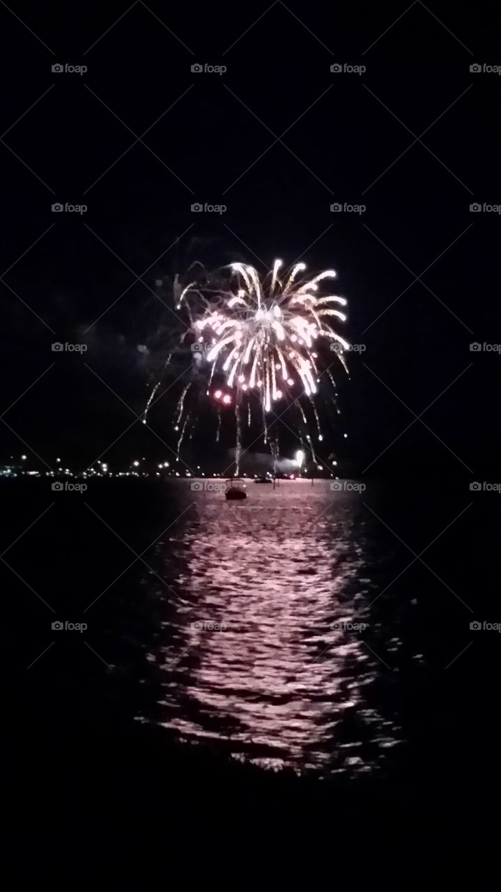 Fireworks, No Person, Festival, Flame, Dark