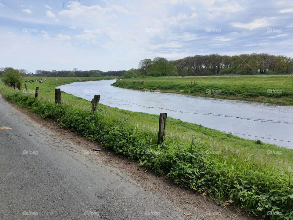 Die Ems bei Lingen