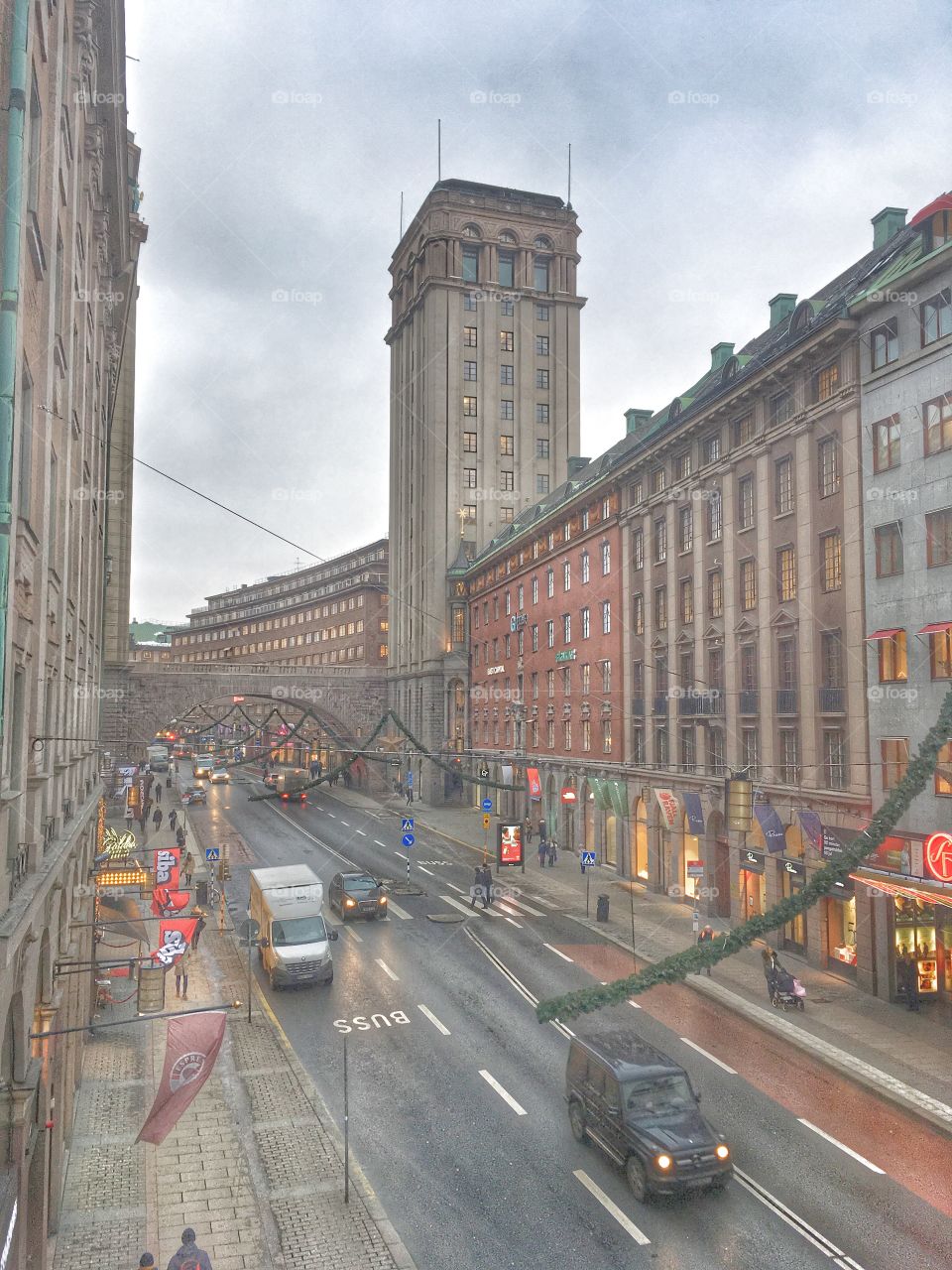 stockholm winter street