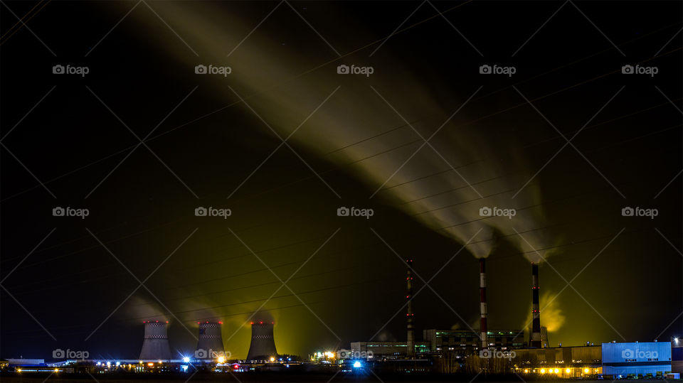 Thermal power plant. Minsk (Belarus)