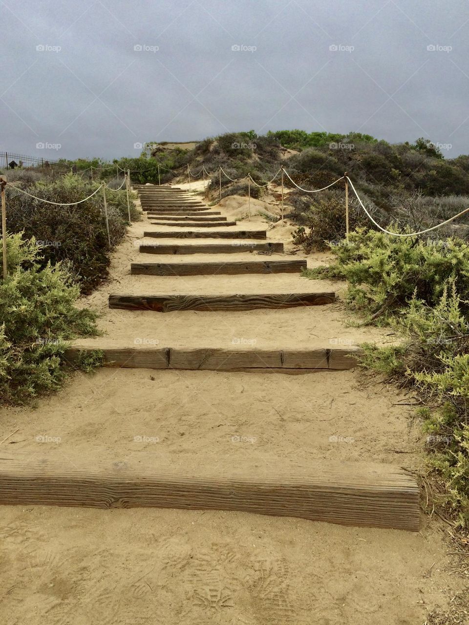 Foap Mission, From The Ground Up! Ground Level shot sand cliff trail Crystal Cove State Park, Laguna Beach California!