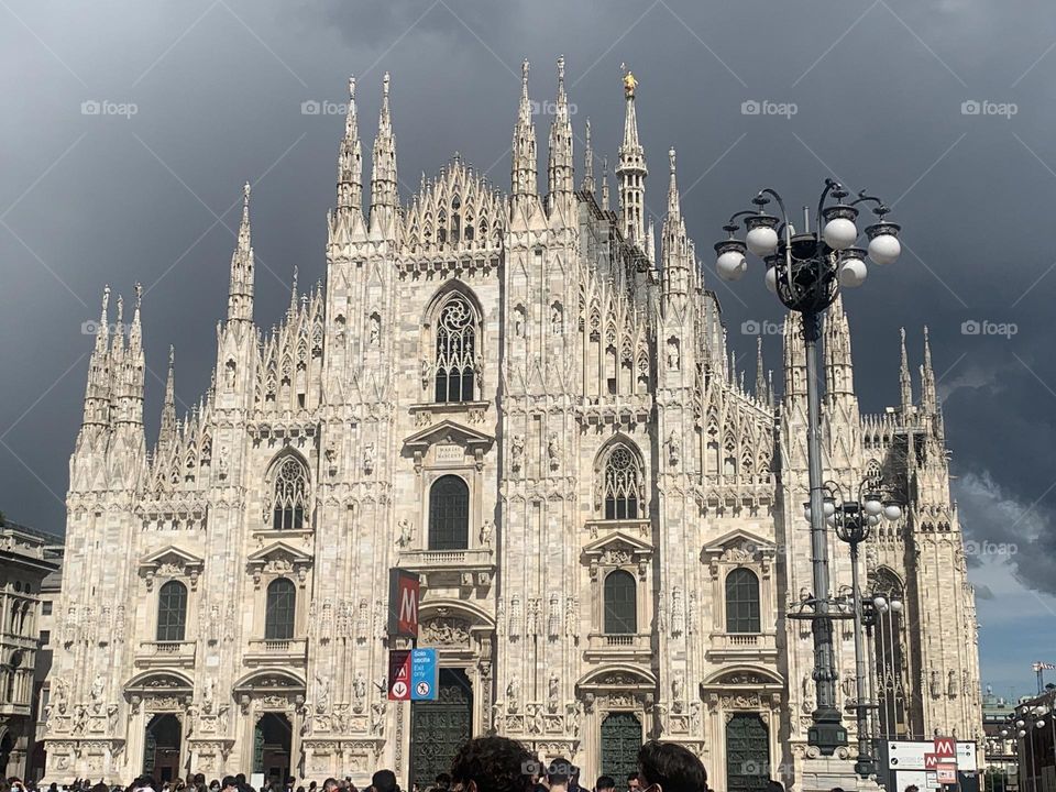 Cloudy Milan 