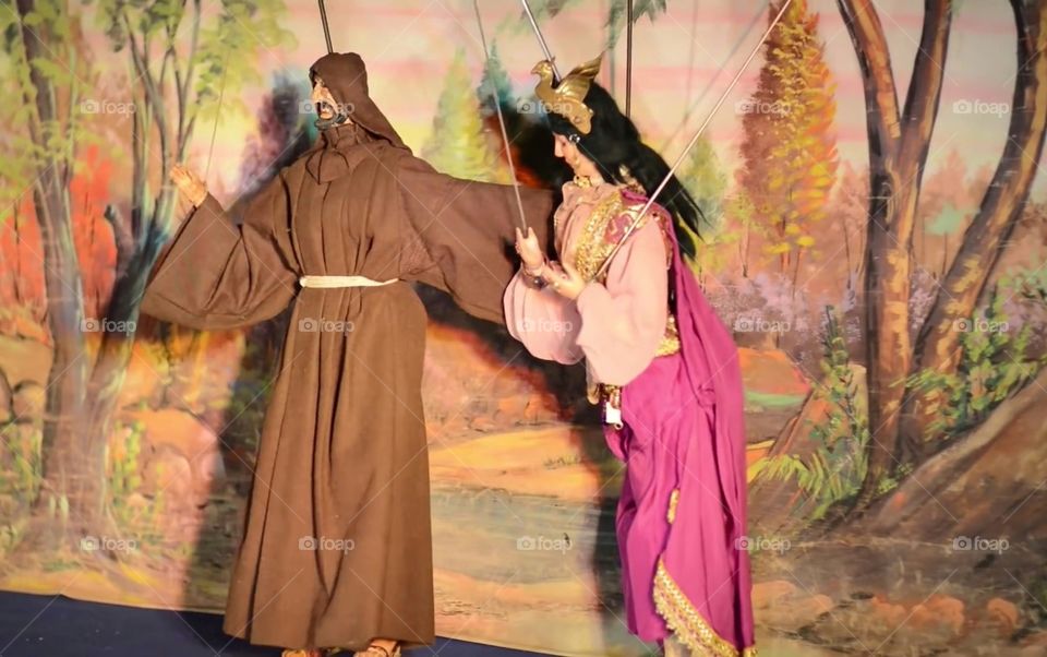 Pupi siciliani. Museo Pitrè, Palermo