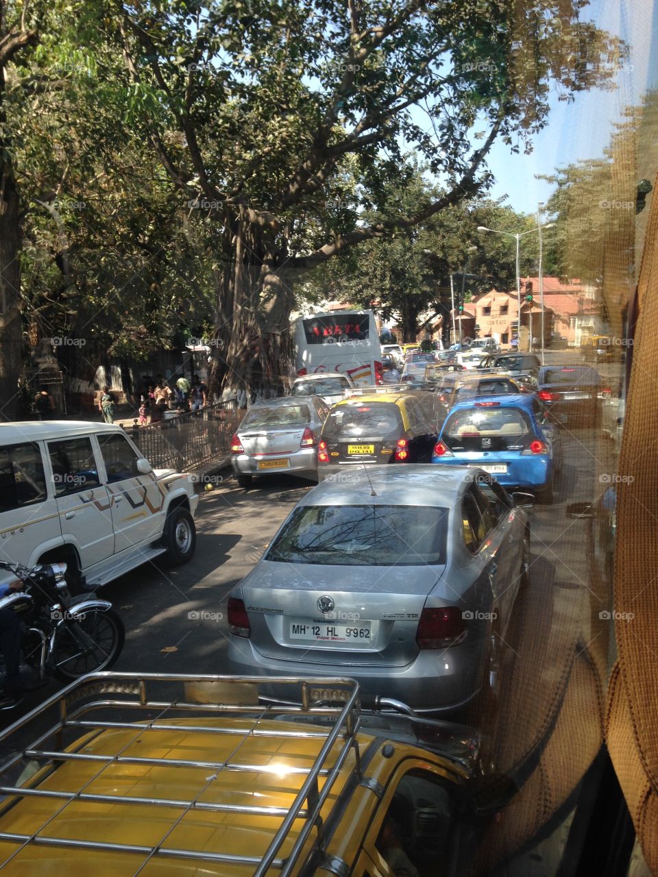 Traffic in Mumbai 
