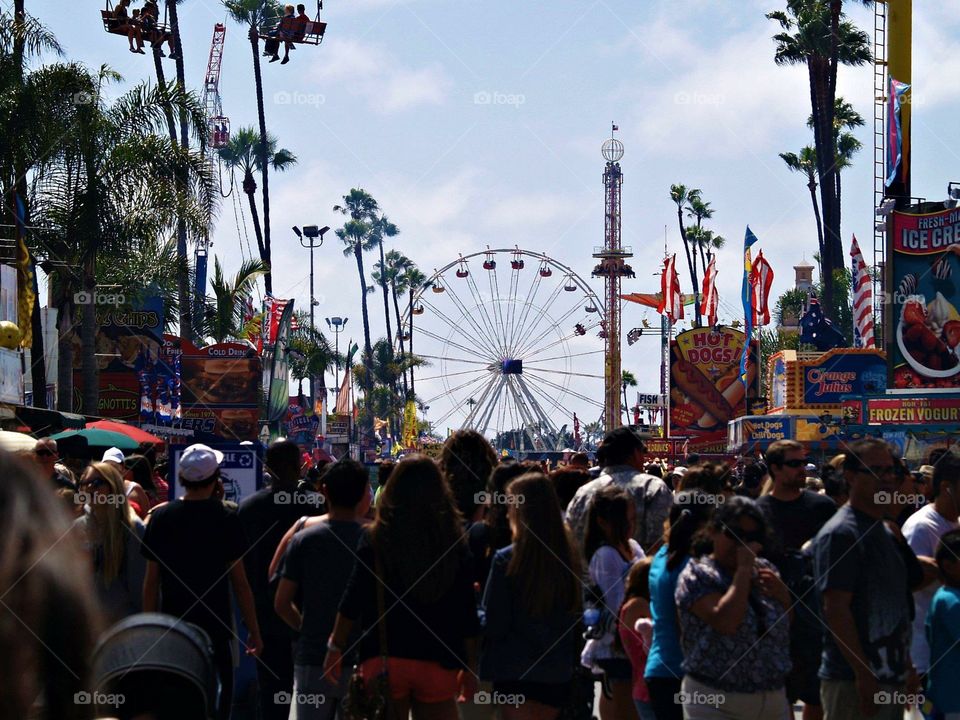 Del Mar Fair 2012. Del Mar, California
