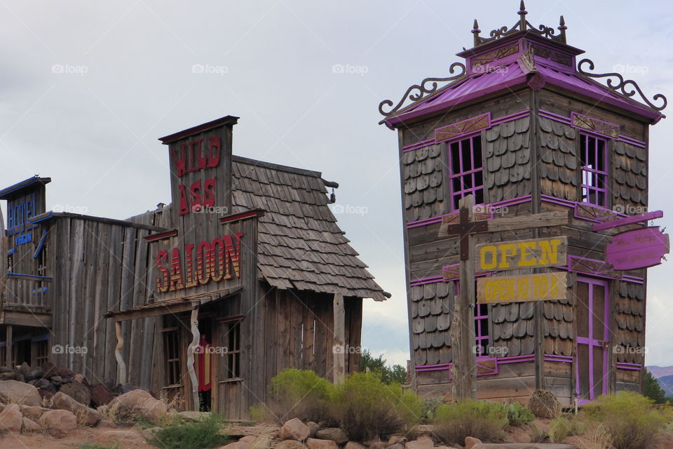 Old building in a Ghost town