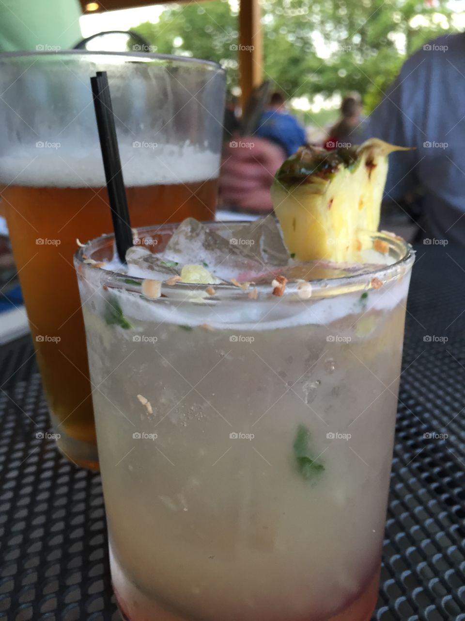 Pineapple cocktail 