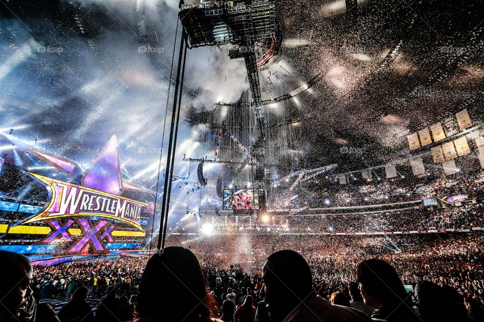 Wrestlemania 30th in New Orleans Louisiana USA 