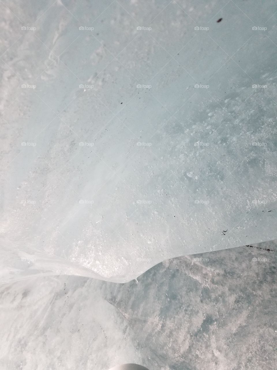 ice cave walls