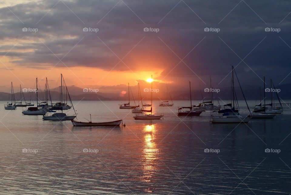 Sunset of Brazil 