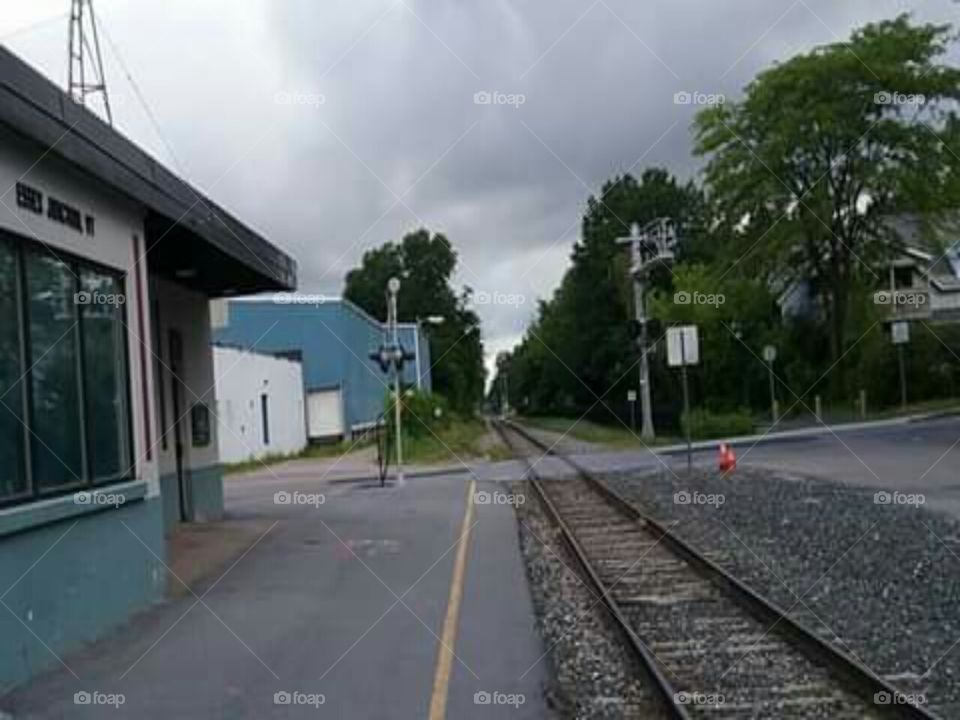 Essex Junction Vermont Amtrak Station