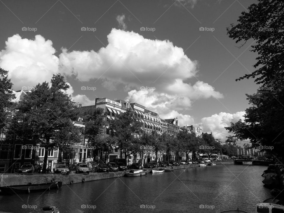 cloudy amsterdam