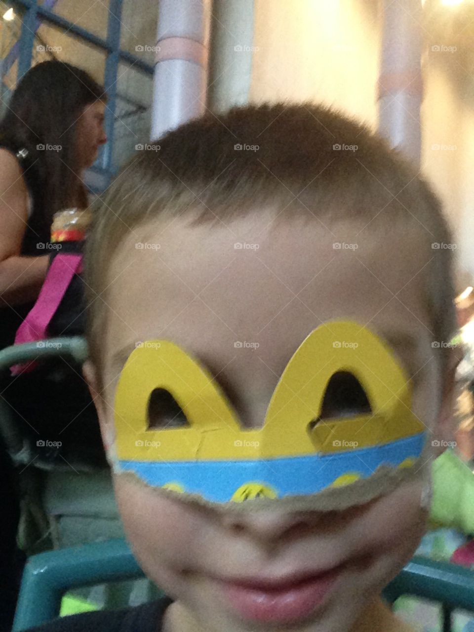 Golden Arches mask