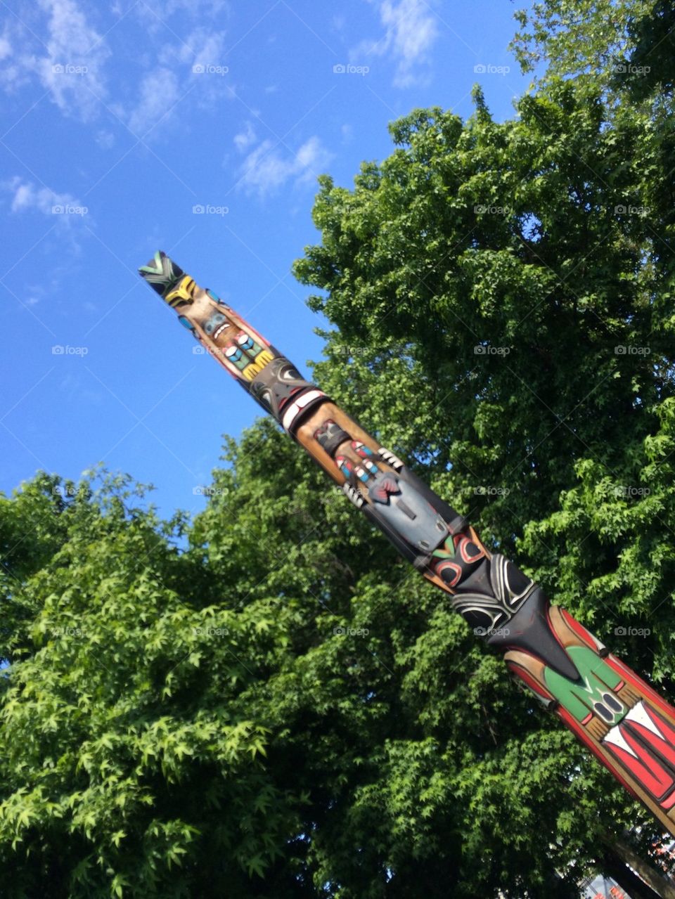 Native American Totem Pole