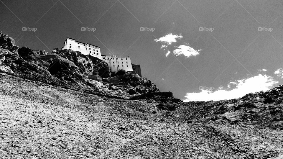 Mesmerizing scenery in the upper north of India 