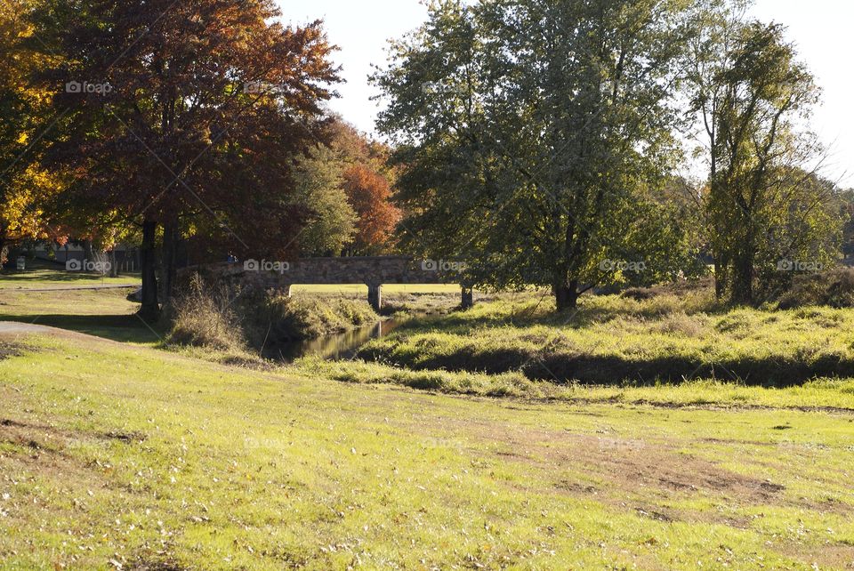 Spring Lake park in South Plainfield, New Jersey