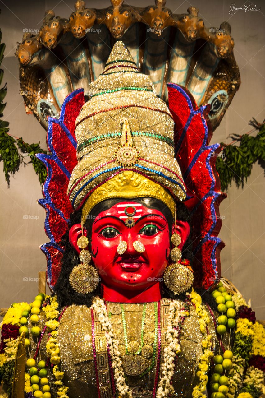 Aadi festival of India, Goddess Kali, Salem, India