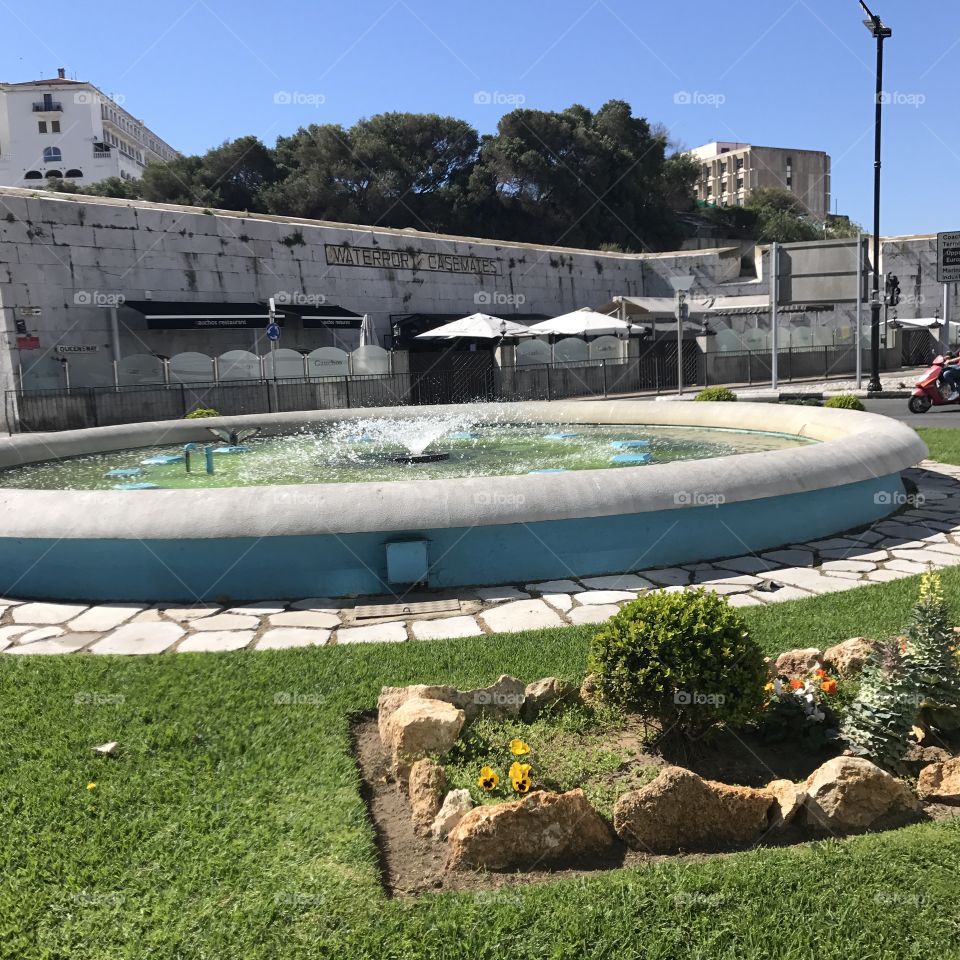 #fountain #water #road #street 