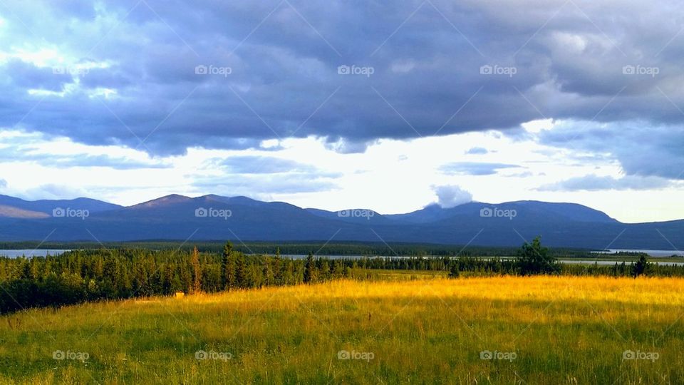 Swedish mountain view!