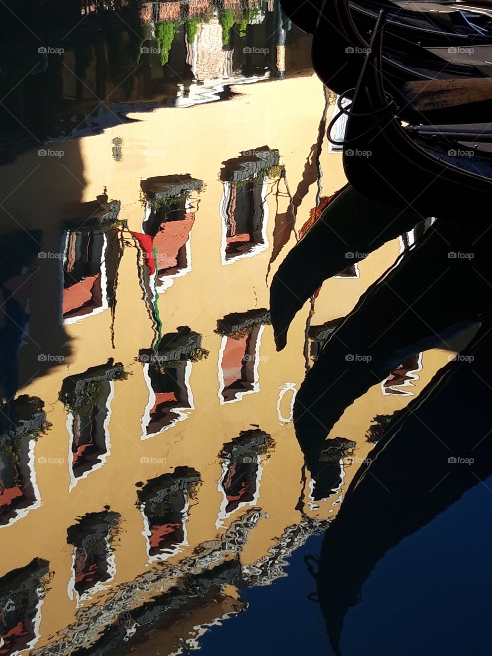 reflection in a venitian canal