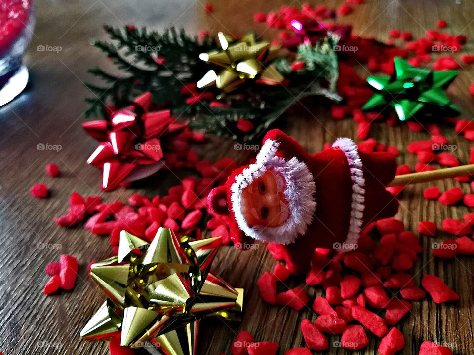 Christmas, Winter, Celebration, Thread, Decoration