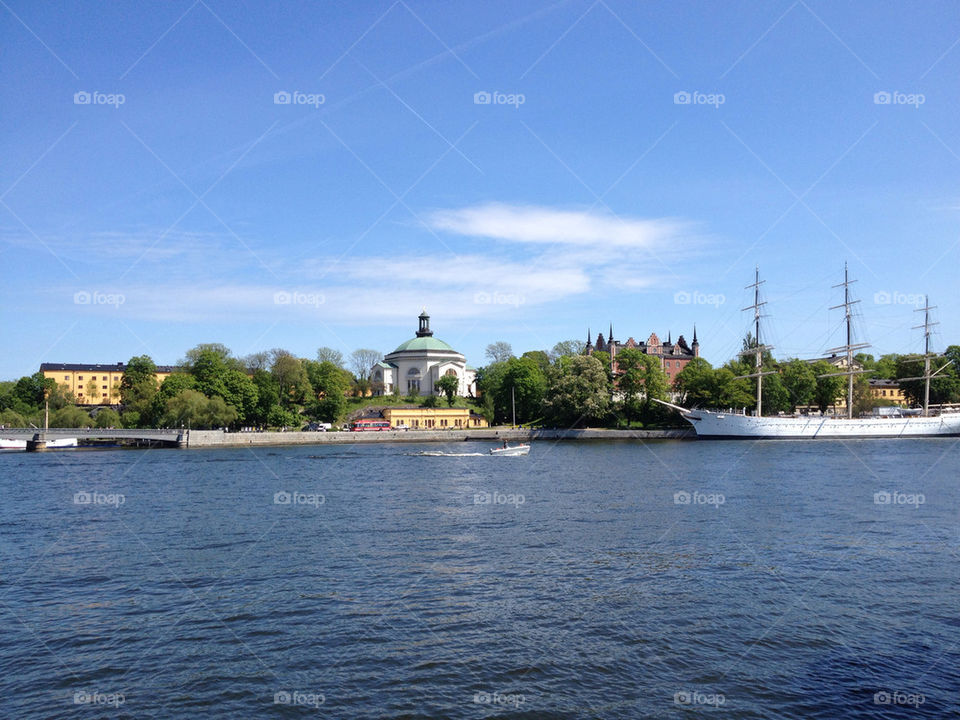 sky sweden city blue by mikaelnilsson