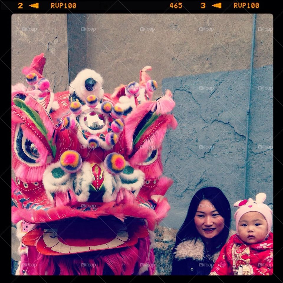 Chinese New Year baby