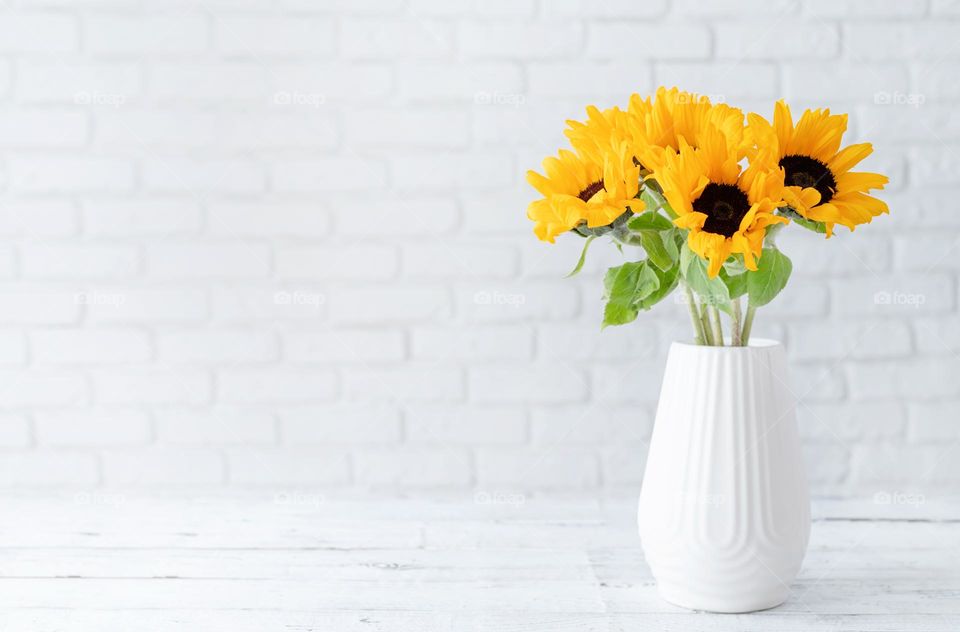 beautiful flowers on the table