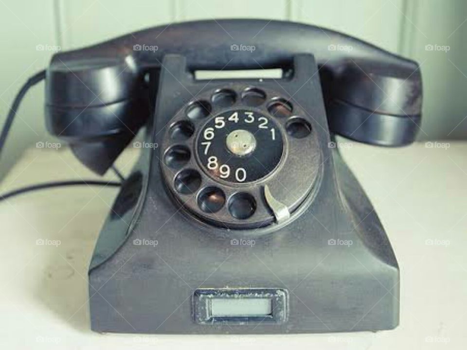Old model telephone