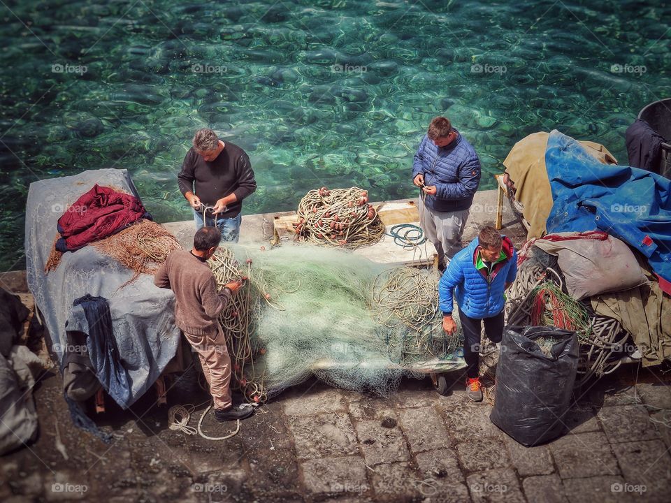 Marina Grande Sorrento - Fishermen