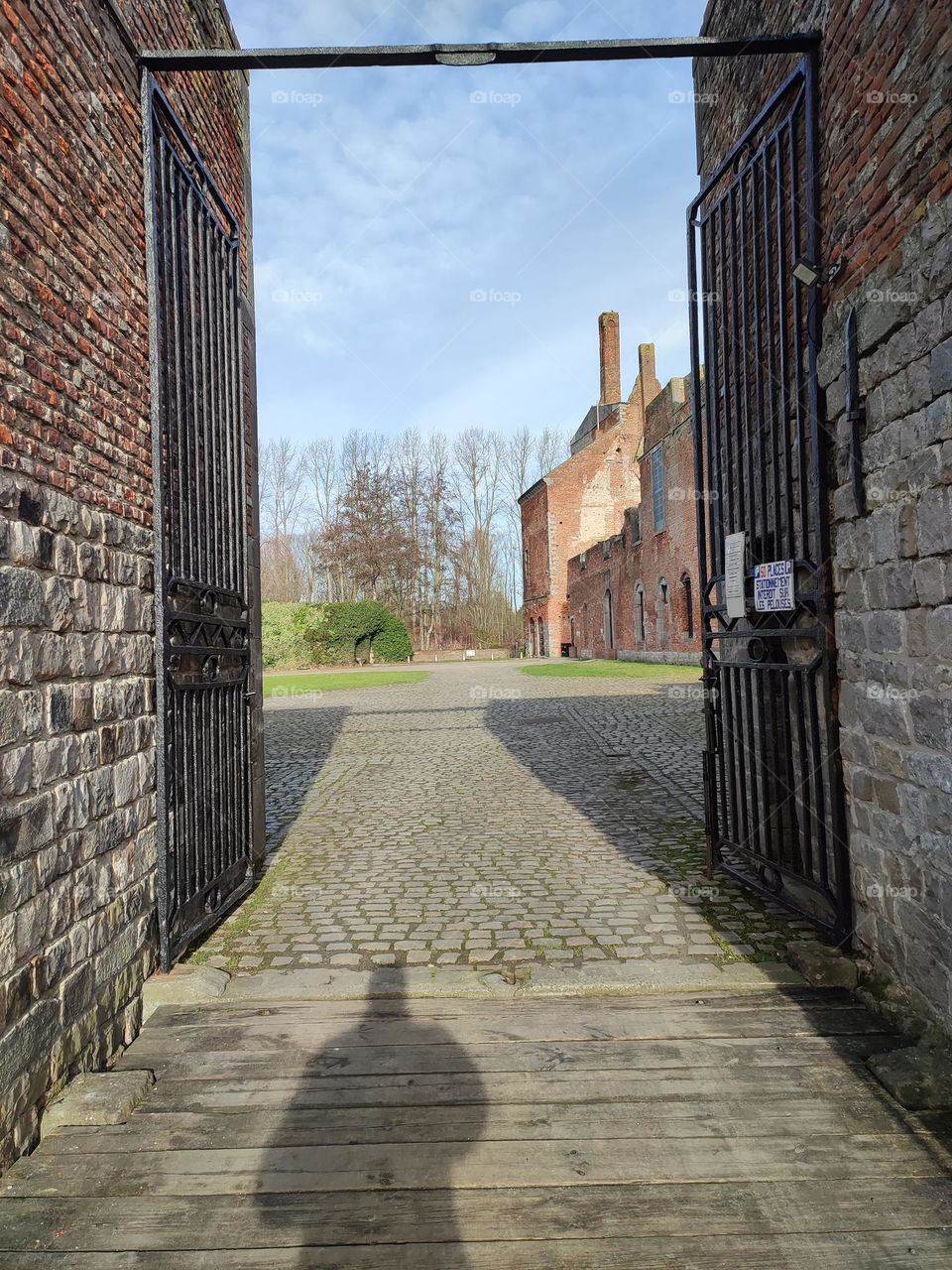 Visit of the castle of Havré, Hainaut