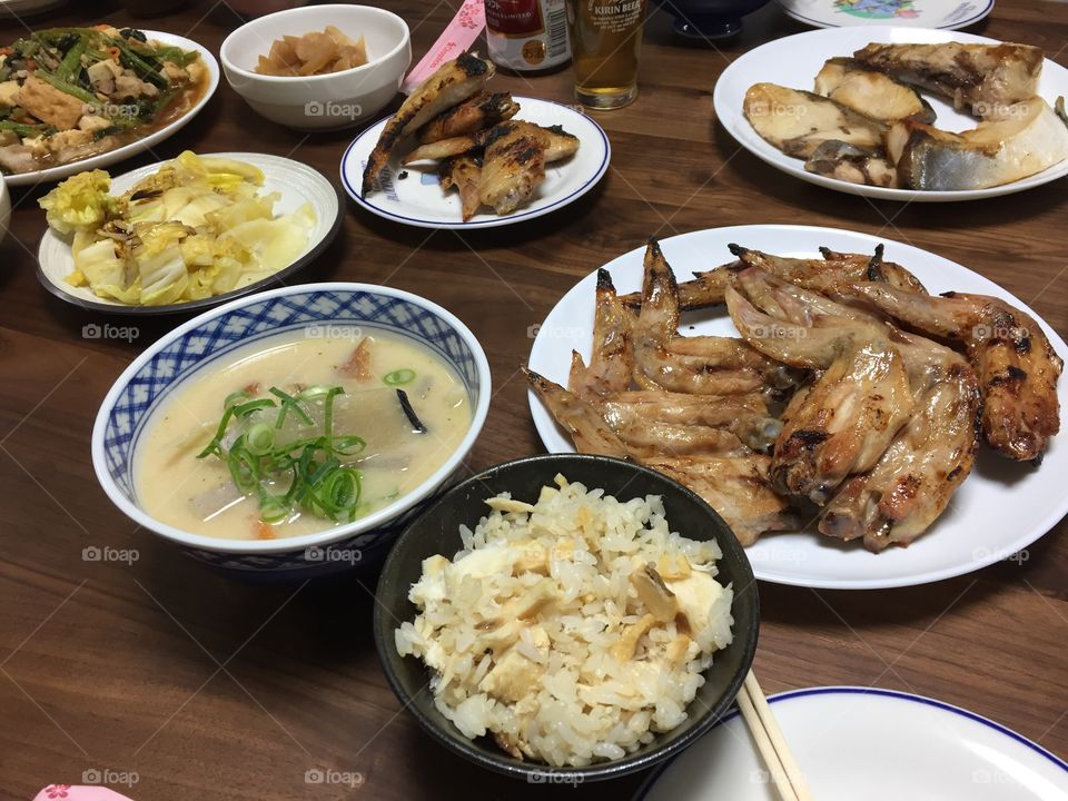 Japanese dinner