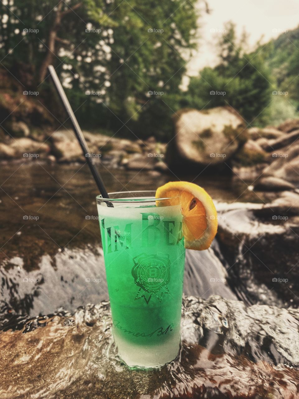 Cocktail in the river