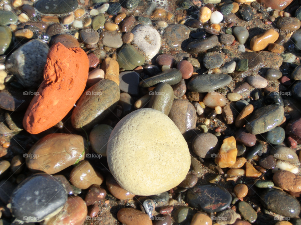 beach stones colours rocks by sanjag