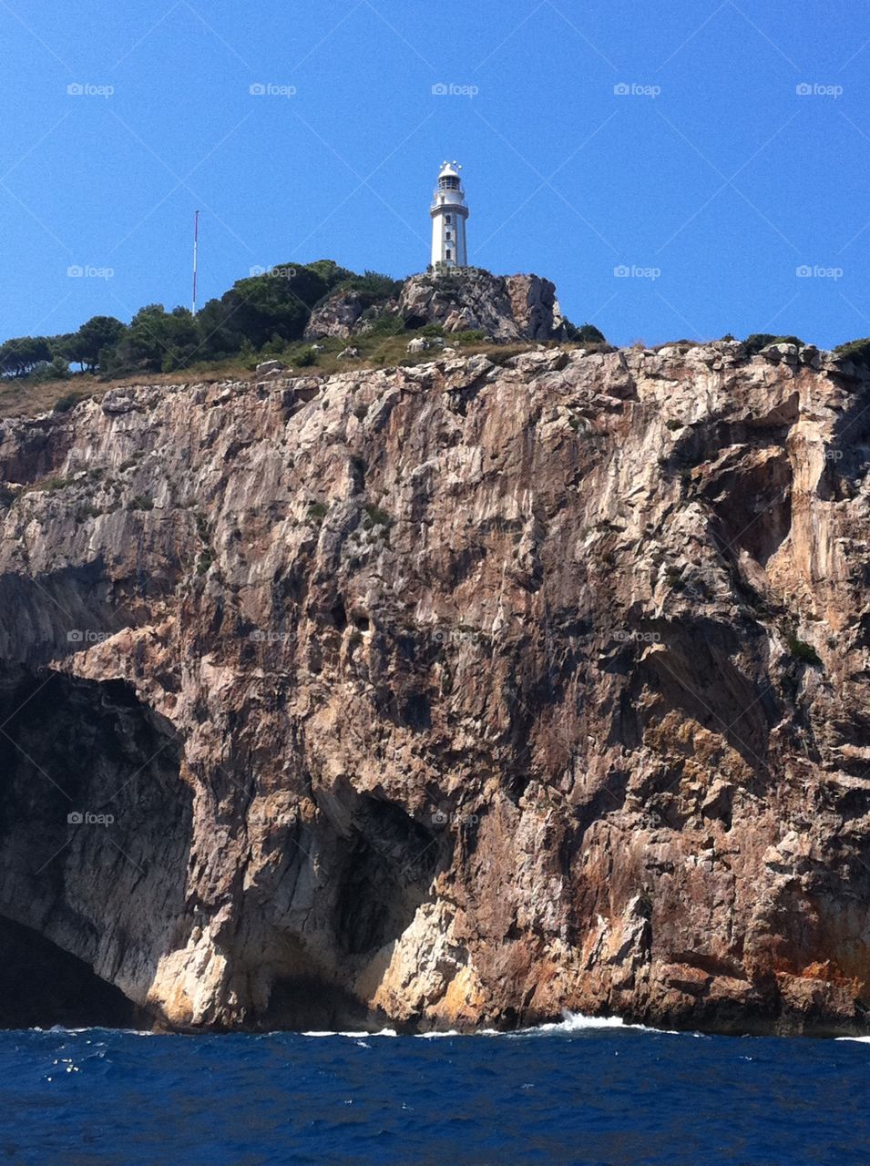 Lighthouse on the cliff