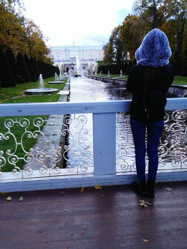 LOOKING AWAY.