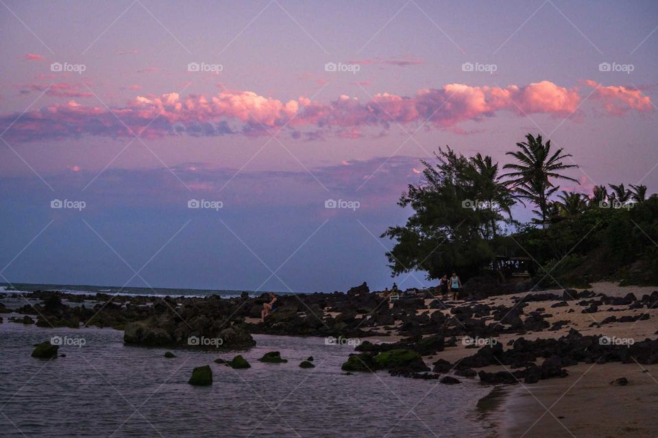 Los colores del atardecer