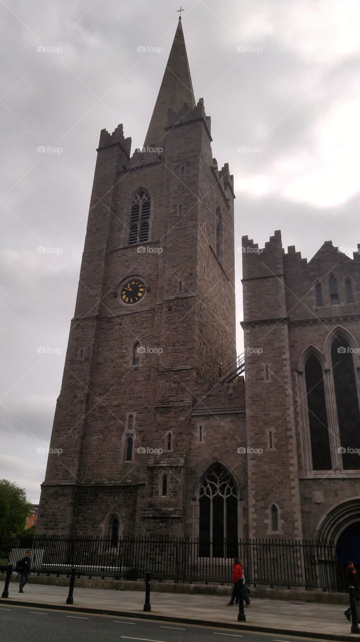 Church, Dublin, Time, clock