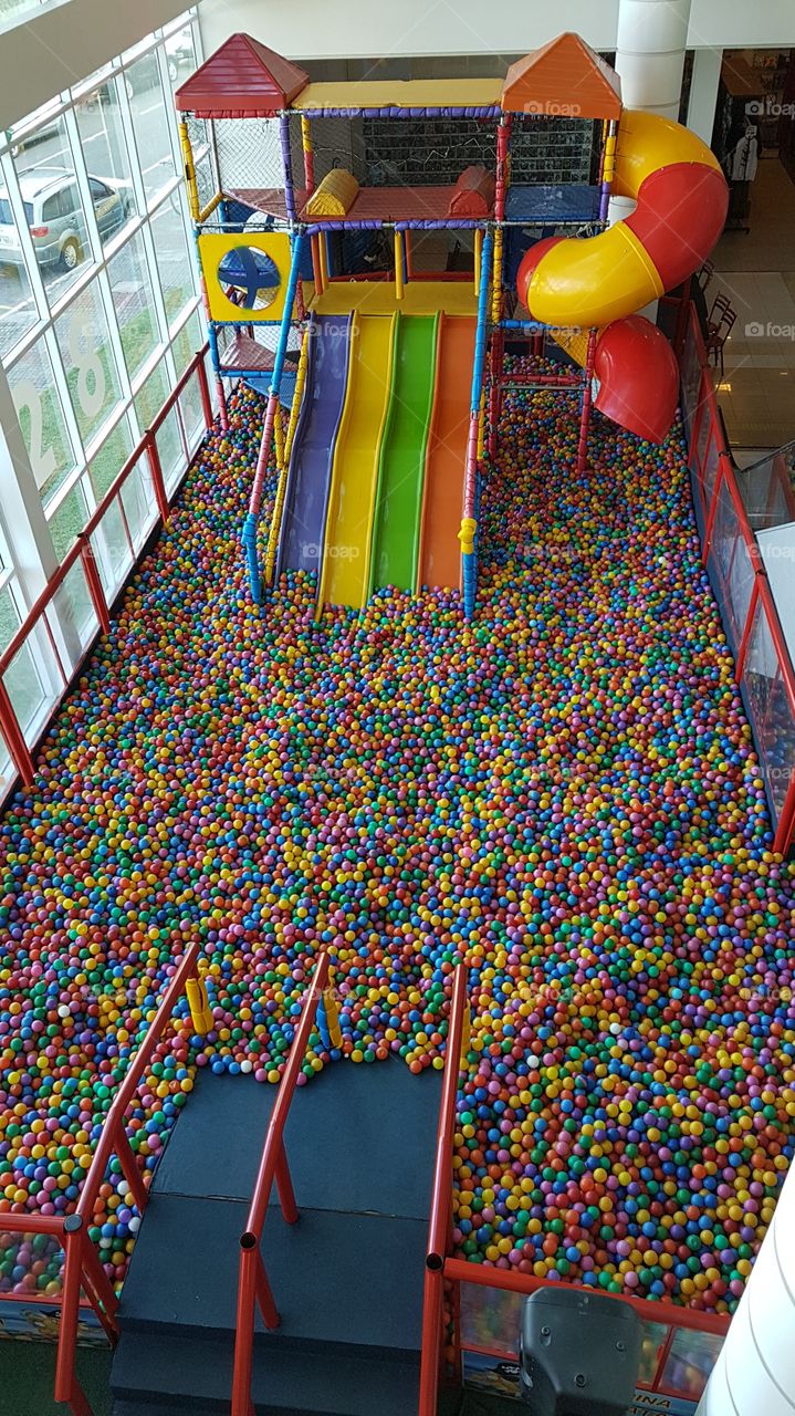 colored little balls
